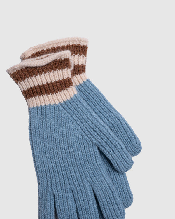Howlin Love My Ribbed Gloves - Soft Blue