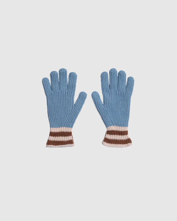 howlin Love My Ribbed Gloves - Soft Blue