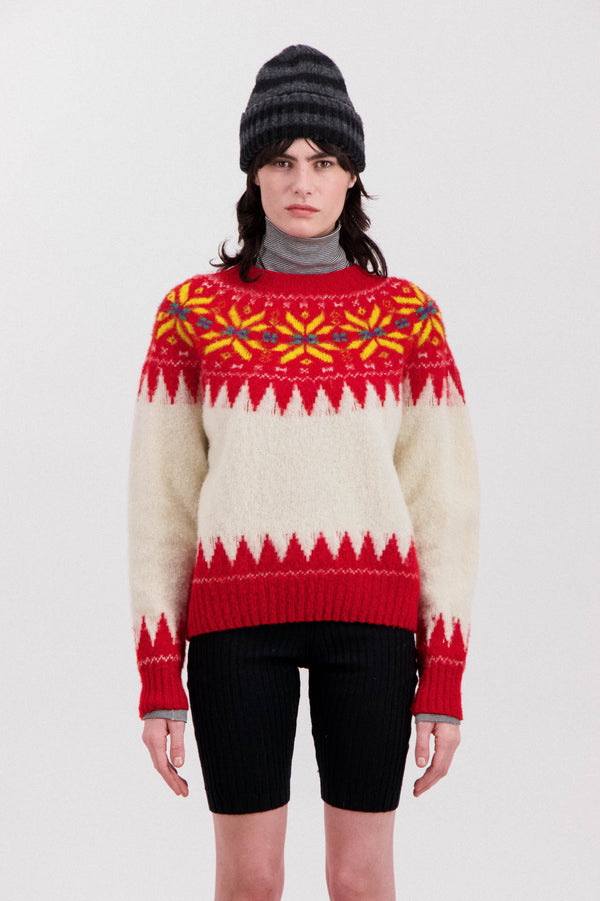 Howlin Love On A Knitted Train - Flaming Red (Women)