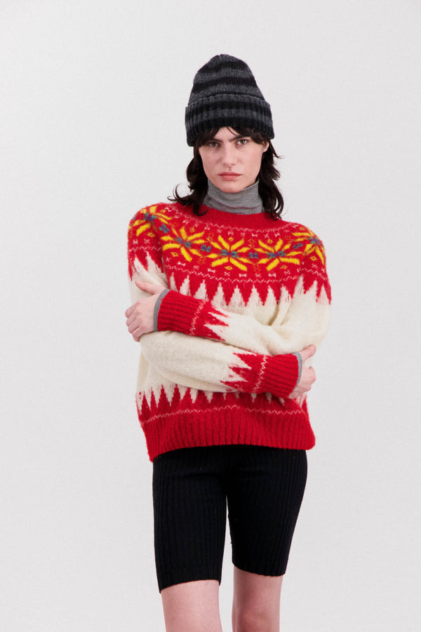 Howlin Love On A Knitted Train - Flaming Red (Women)