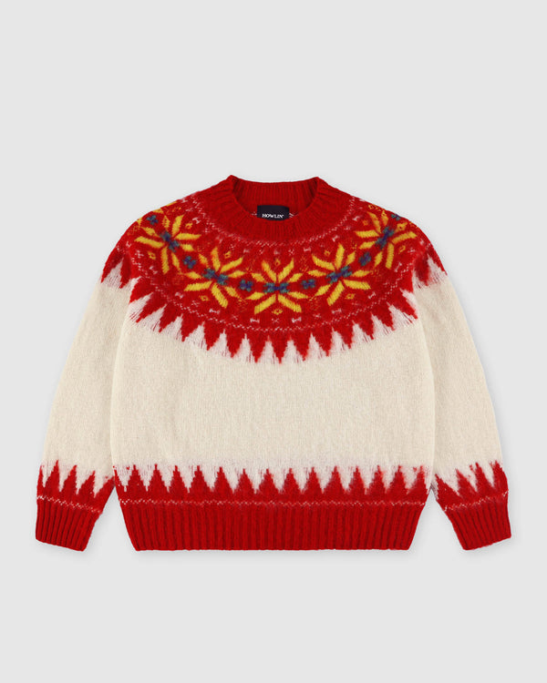 howlin Love On A Knitted Train - Flaming Red (Women)