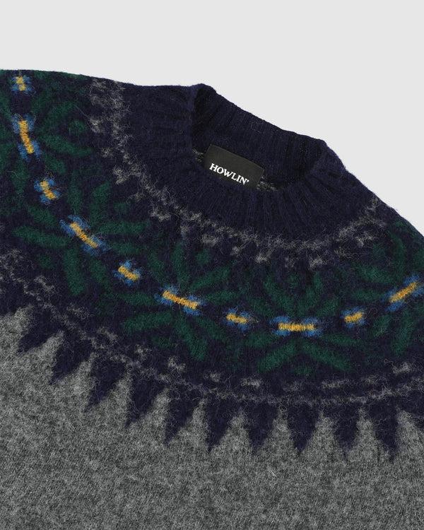 Howlin Love On A Knitted Train - Navy (Women)