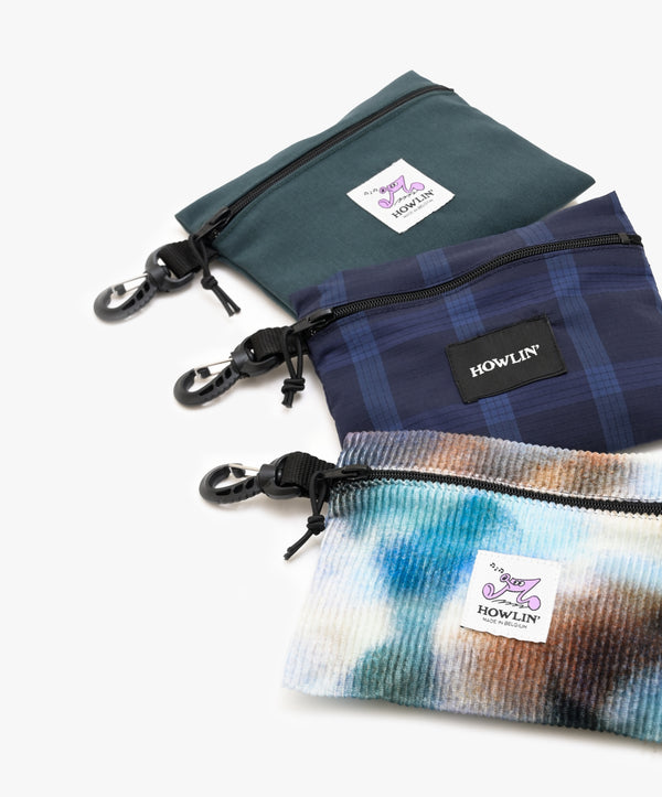 Howlin Magic Pouch Bag - Navy Check *Ltd