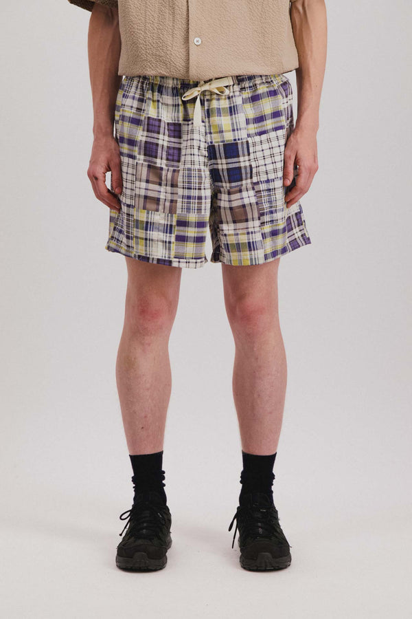 Howlin Magic Shorts - Fantasy - Blue Madras Mix