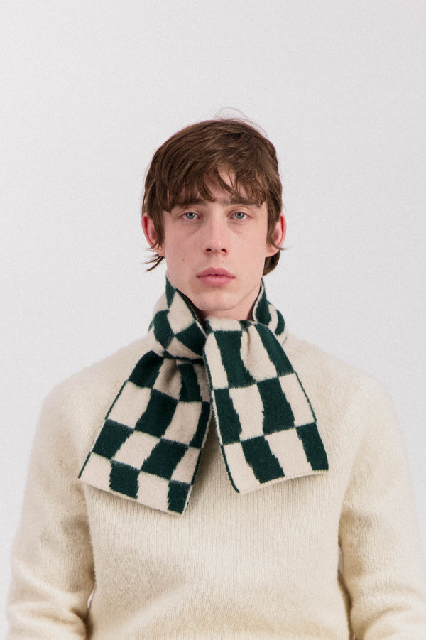 Howlin Mini Checkerboard Scarf - Forest