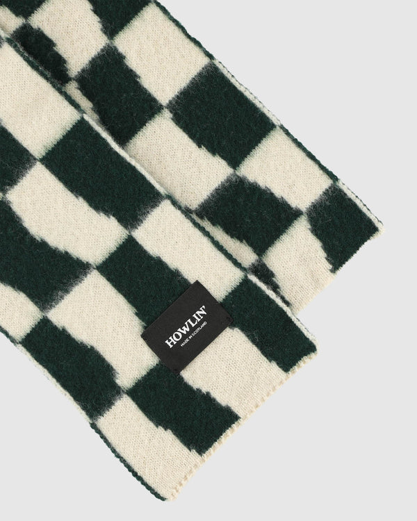 Howlin Mini Checkerboard Scarf - Forest