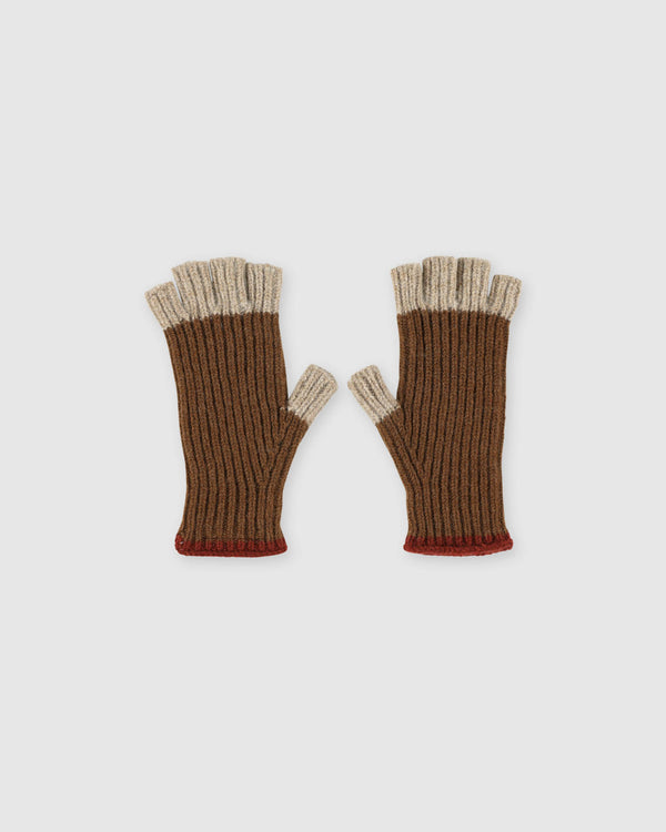 howlin No Fingers In There Ribbed Gloves - Wood