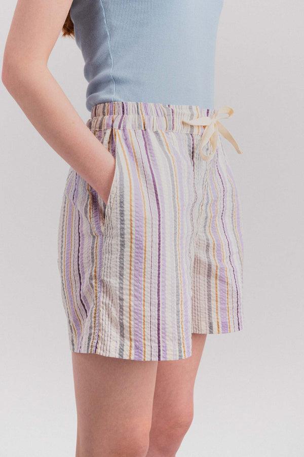 Howlin Private Shorts - Fantasy - Violet Stripes (Women)