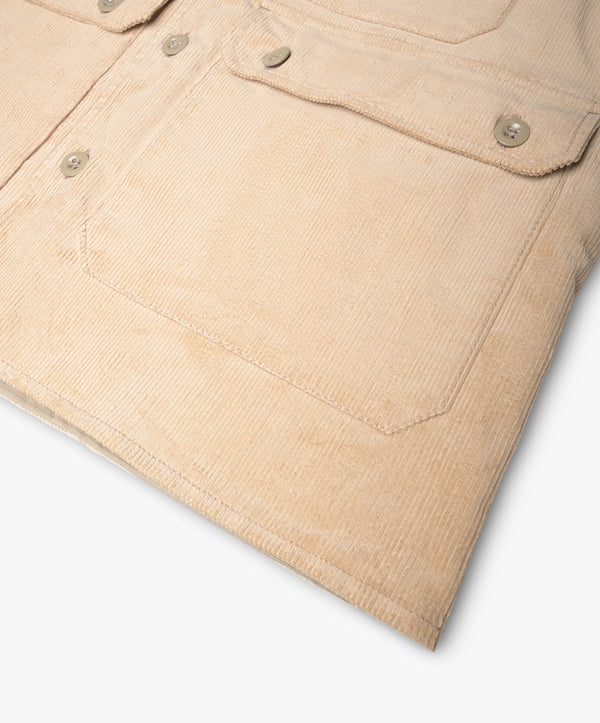 Howlin Seven Days Awake Vest - Sand Summer Corduroy