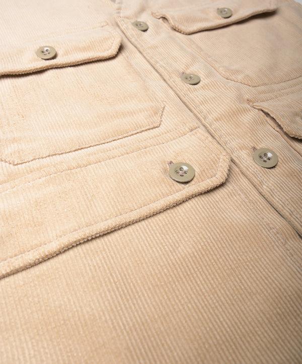 Howlin Seven Days Awake Vest - Sand Summer Corduroy
