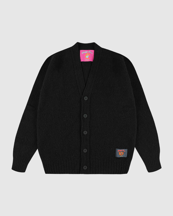 howlin Shaggy Bear Cardigan - Black