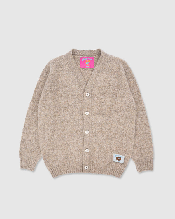 howlin Shaggy Bear Cardigan - Mixed Shrooms