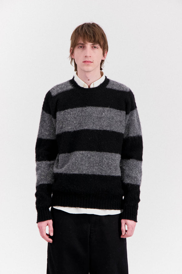 Howlin Shaggy Bear - Chunky Stripes - Blackish