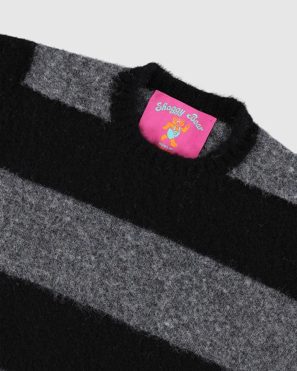 Howlin Shaggy Bear - Chunky Stripes - Blackish