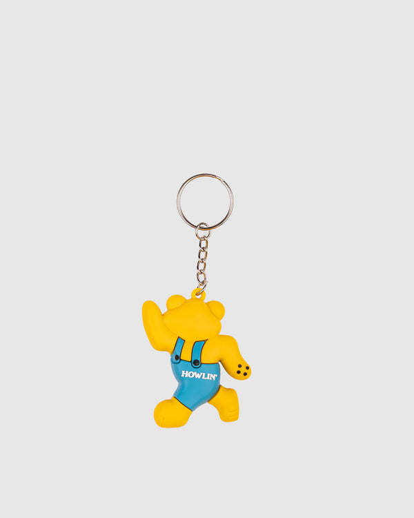 Howlin Shaggy Bear Keychain