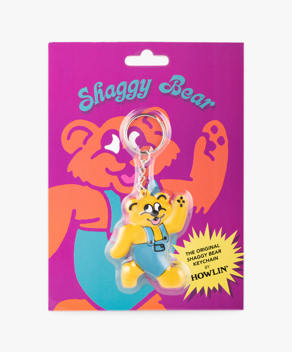 Howlin Shaggy Bear Keychain