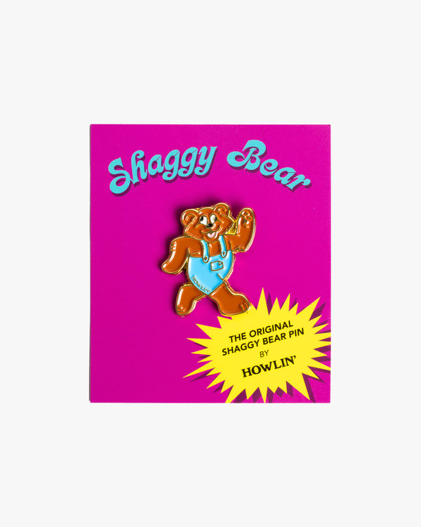 Howlin Shaggy Bear Pin *Limited Edition