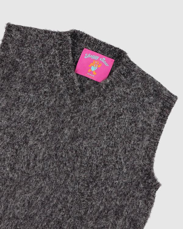 Howlin Shaggy Bear Slipover - Black Melange