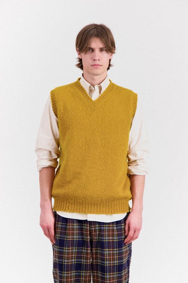 Howlin Shaggy Bear Slipover - Harvest Gold