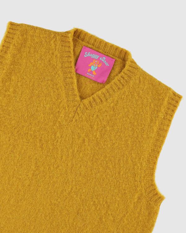 Howlin Shaggy Bear Slipover - Harvest Gold