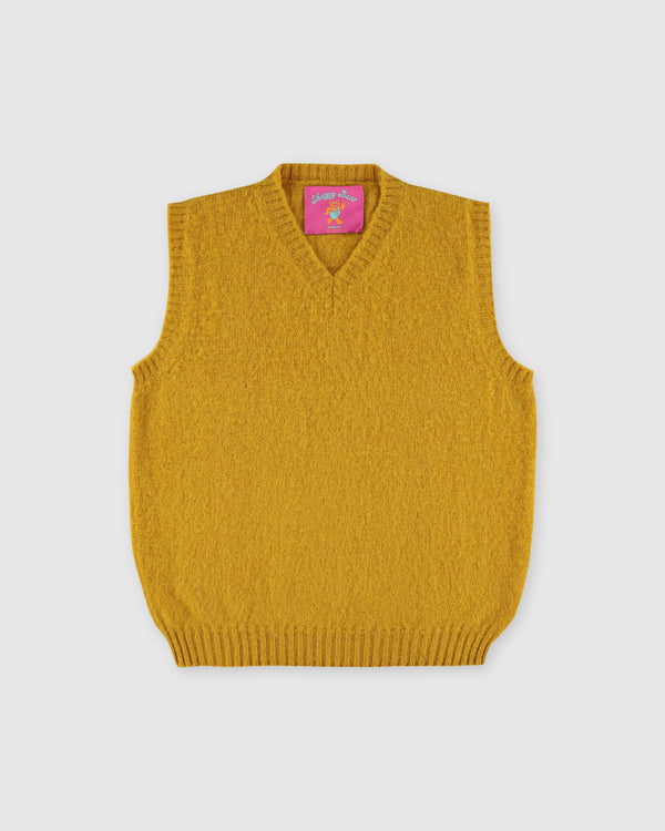 howlin Shaggy Bear Slipover - Harvest Gold