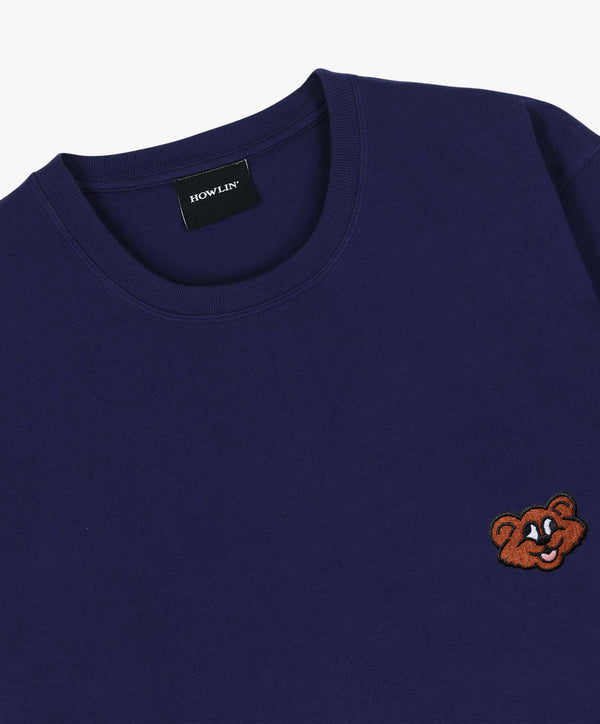 Howlin Shaggy Bear T-shirt - Blue Moon