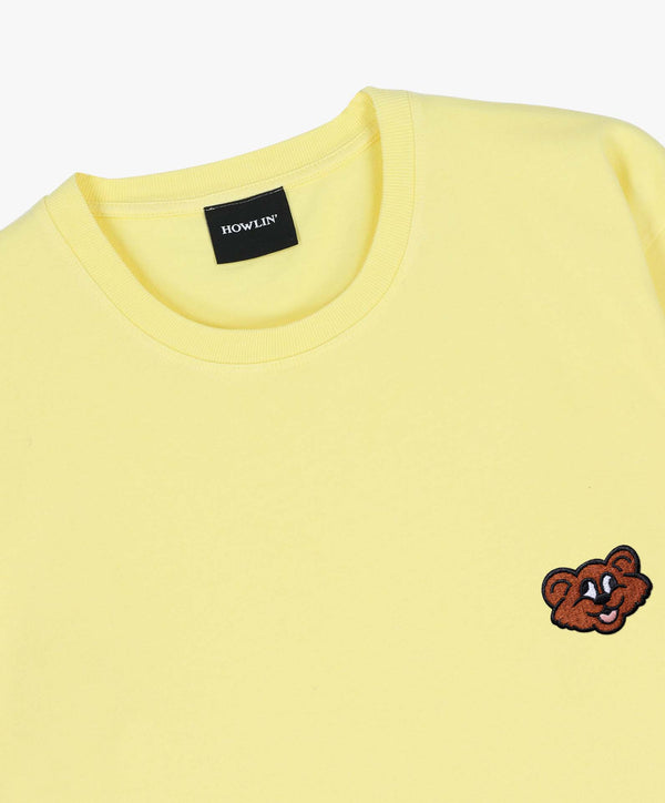 Howlin Shaggy Bear T-shirt - Soft Yellow