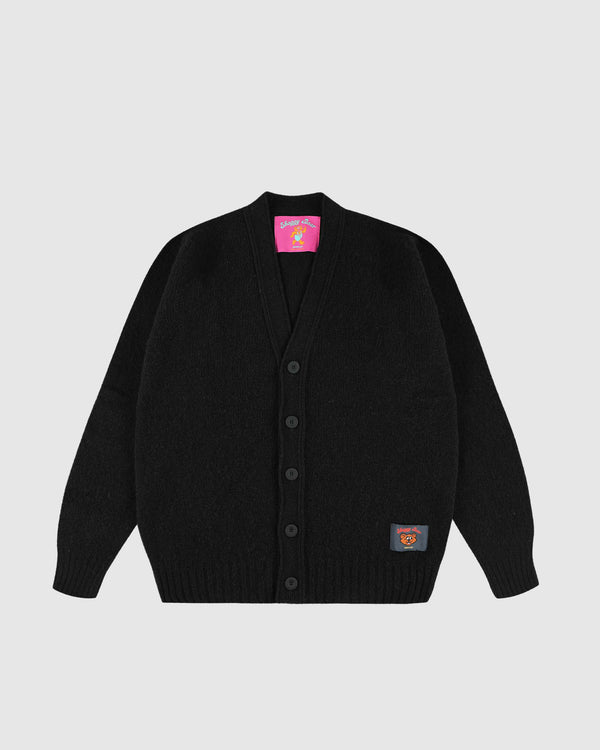 howlin Shaggy Bear Women Cardigan - Black (Women)