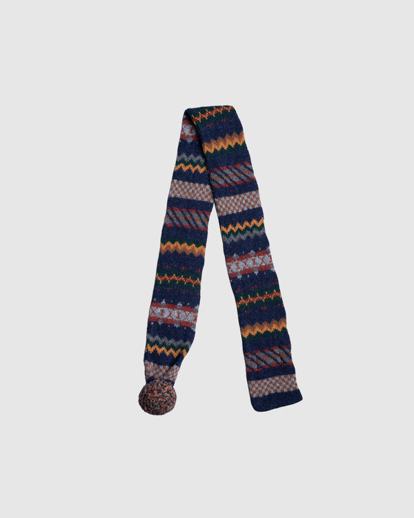 Howlin Small Woolen Wonder Scarf - Navy