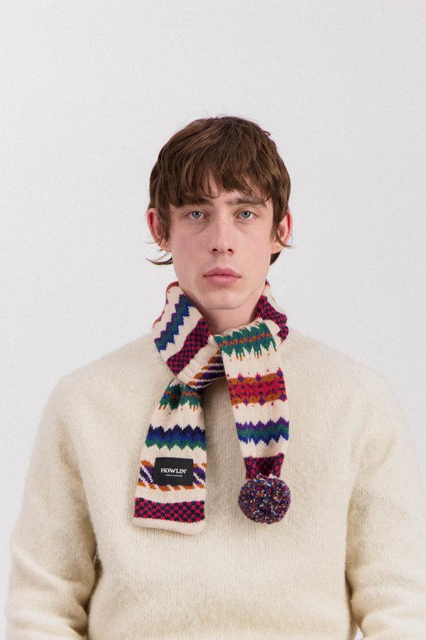 Howlin Small Woolen Wonder Scarf - Oatmilk