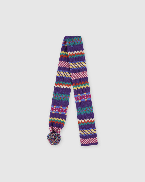 Howlin Small Woolen Wonder Scarf - Violet Dream