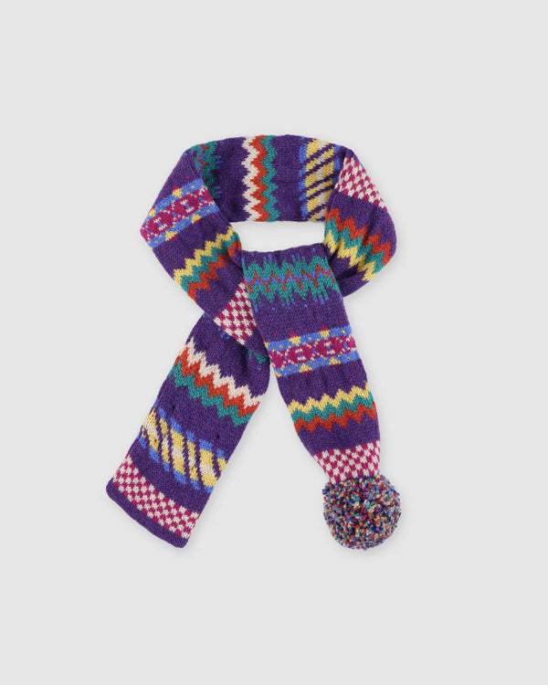 howlin Small Woolen Wonder Scarf - Violet Dream
