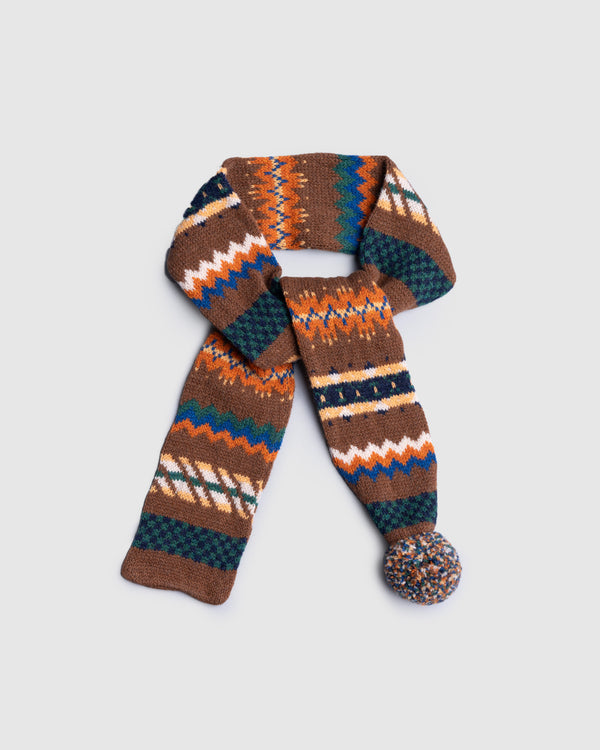 howlin Small Woolen Wonder Scarf - Wood