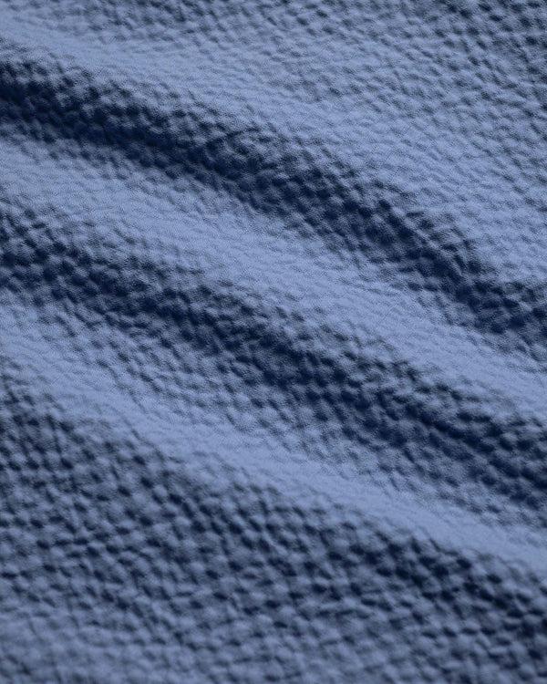 Howlin Space Operator Shirt - Seersucker - Blue