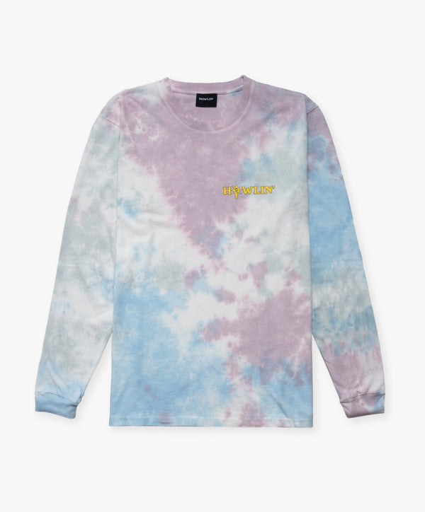 howlin Howlin' Tie Dye T-shirt - Long Sleeve - Summer Mix