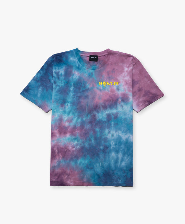 howlin Howlin' Tie Dye T-shirt - Short Sleeve - Night Mix (Women)