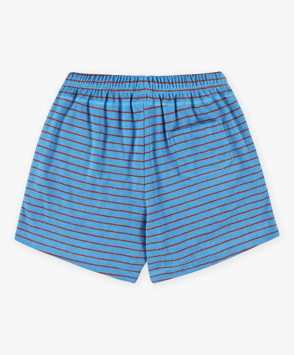Howlin Towel Shorts - Striped - Liquid
