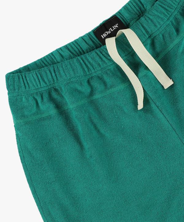 Howlin Towel Shorts Uni - Green Bliss