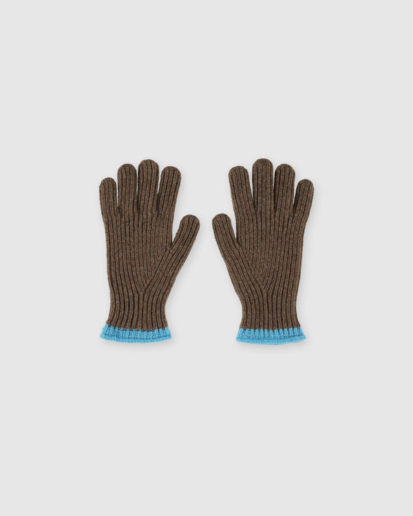 howlin Wind It Up Ribbed Gloves - Brown