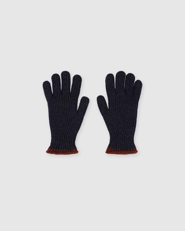 howlin Wind It Up Ribbed Gloves - Navy