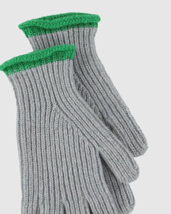 Howlin Wind It Up Ribbed Gloves - Stormy