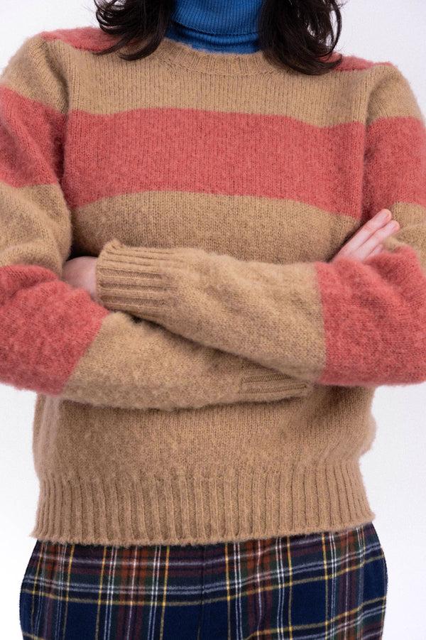 Howlin Shaggy Bear Women - Chunky Stripes - Absolute Sky (Women)