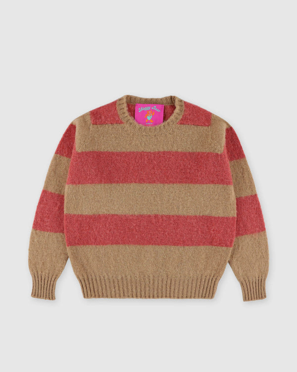 howlin Shaggy Bear Women - Chunky Stripes - Absolute Sky (Women)