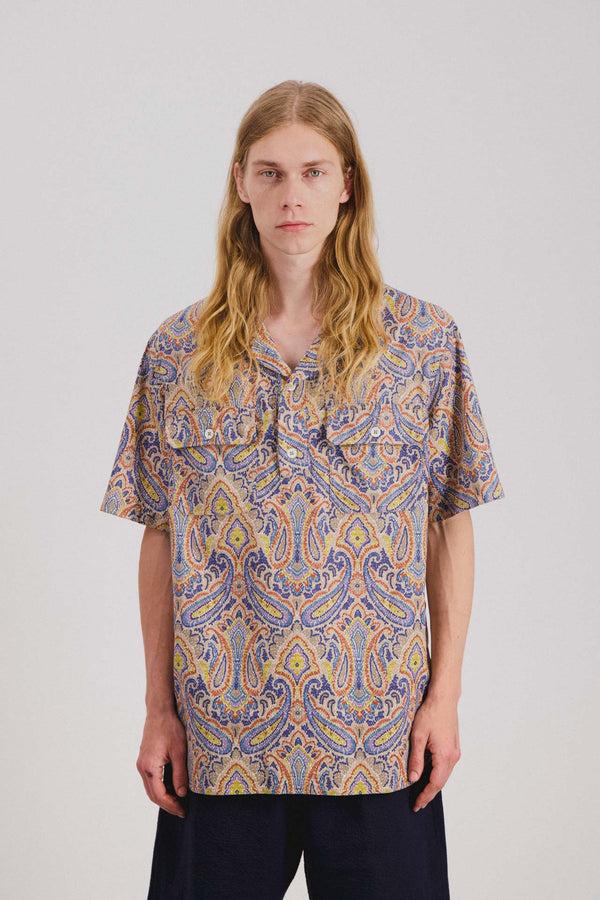 Howlin Space Operator Shirt - Paisley - Tropical Psych Paisley