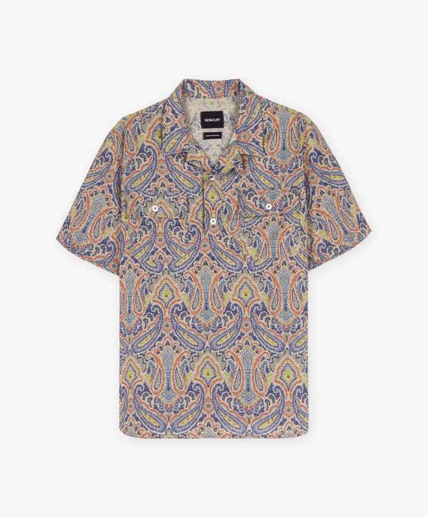 howlin Space Operator Shirt - Paisley - Tropical Psych Paisley