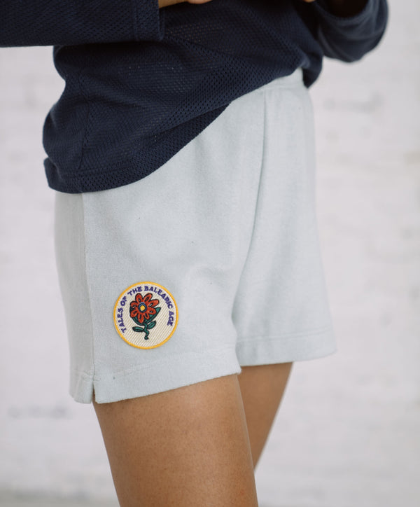 Howlin Wonder Shorts - Tales Of The Balearic Age - Sky (Women)