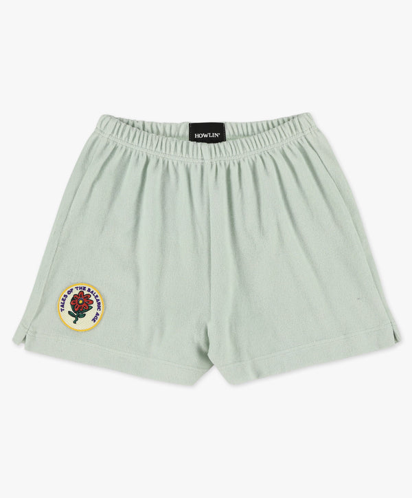 howlin Wonder Shorts - Tales Of The Balearic Age - Sky (Women)