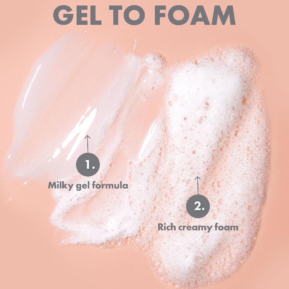 Huda Beauty Get Clean 2% PHA & Sea Moss Gentle Foaming Cleanser