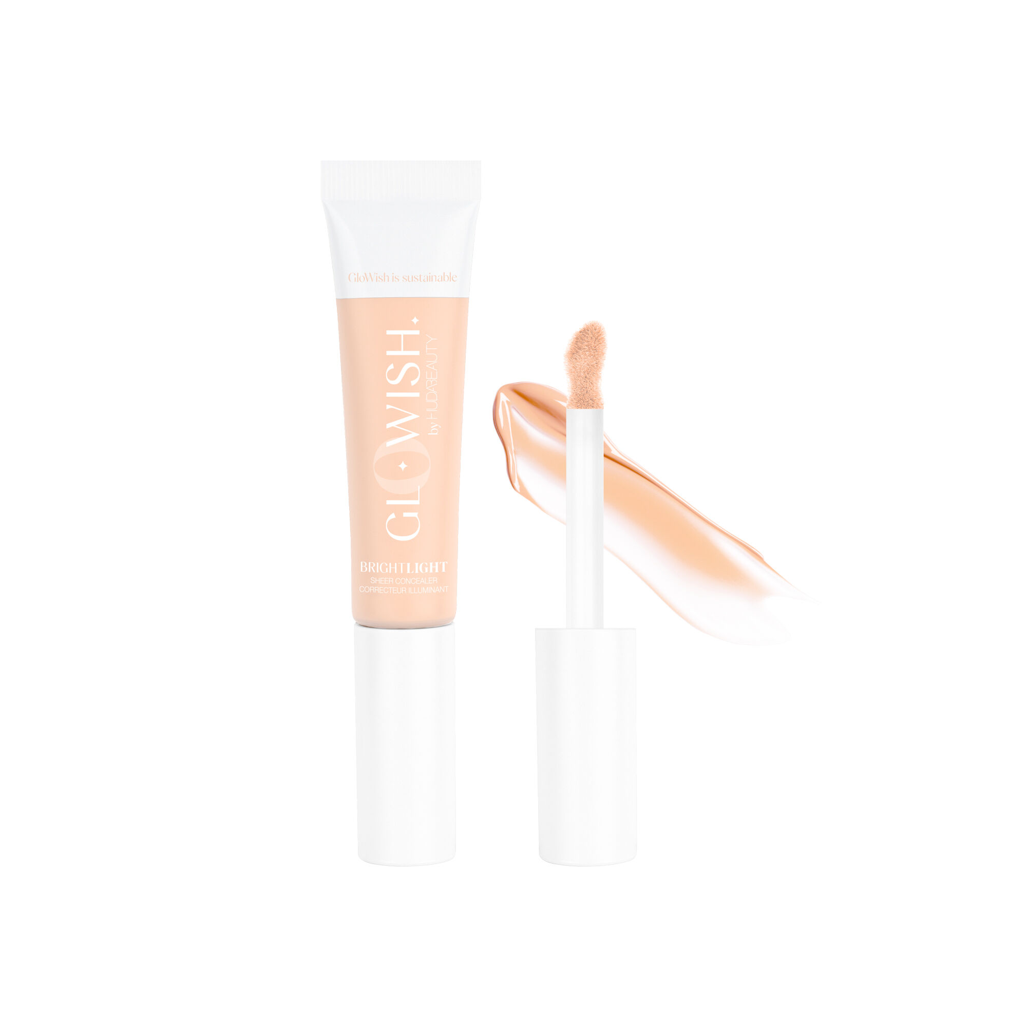 huda beauty GloWish Bright Light Hydrating Sheer Vegan Concealer