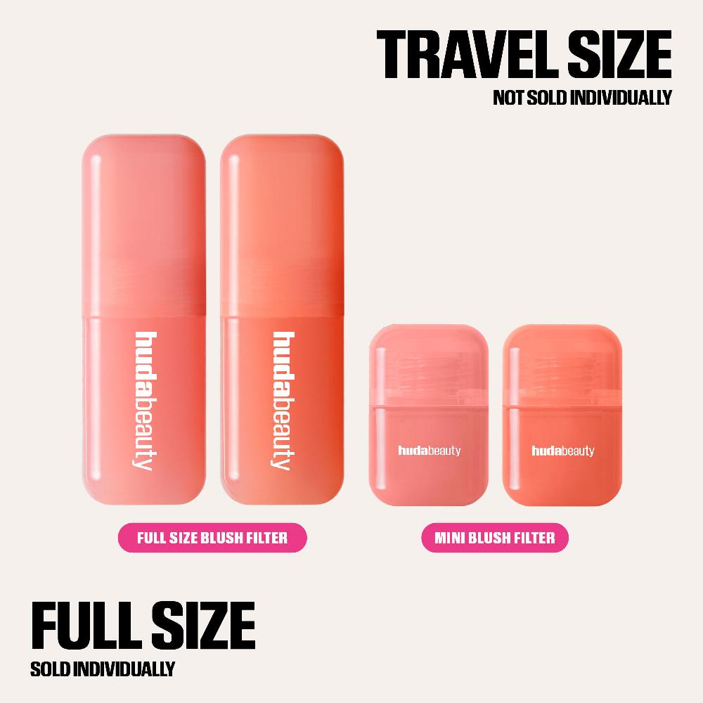 Huda Beauty Baby Blush Duo Pink And Peach